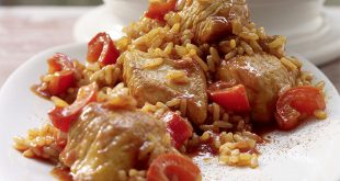 recette riz serbe à la dinde, poivrons et tomates